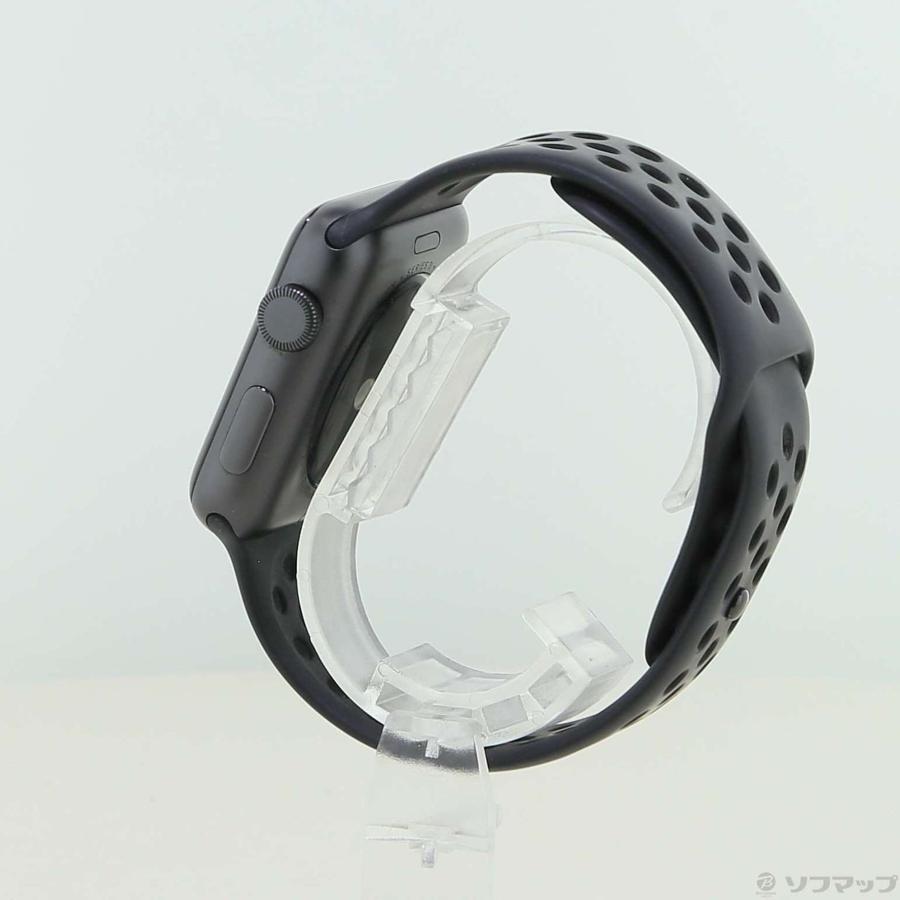 〔中古〕Apple(アップル)  Apple Watch Series 3 Nike+ GPS 42mm スペースグレイアルミニウムケース アンスラサイト／ブラックNikeスポーツバンド | Apple | 02