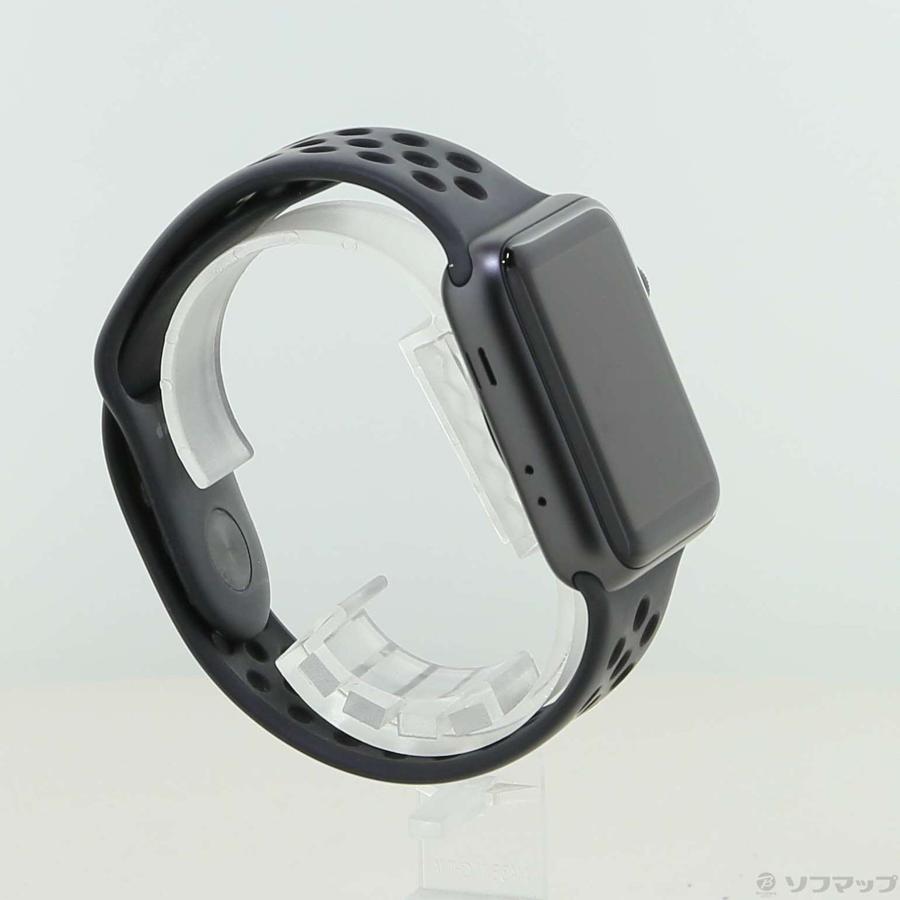 〔中古〕Apple(アップル)  Apple Watch Series 3 Nike+ GPS 42mm スペースグレイアルミニウムケース アンスラサイト／ブラックNikeスポーツバンド | Apple | 04