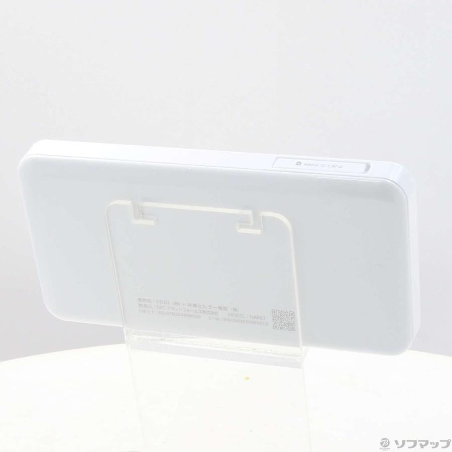 〔中古〕NEC(エヌイーシー)  Speed Wi-Fi 5G X12 NAR03 アイスホワイト SIMフリー |  | 03