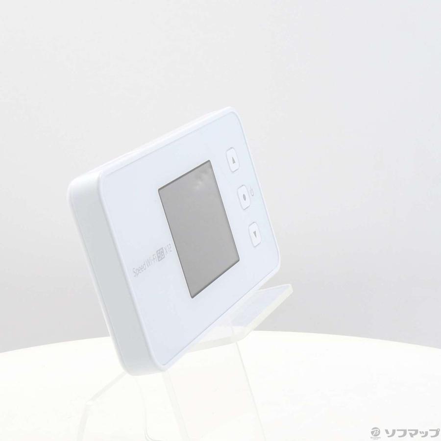 〔中古〕NEC(エヌイーシー)  Speed Wi-Fi 5G X12 NAR03 アイスホワイト SIMフリー |  | 04