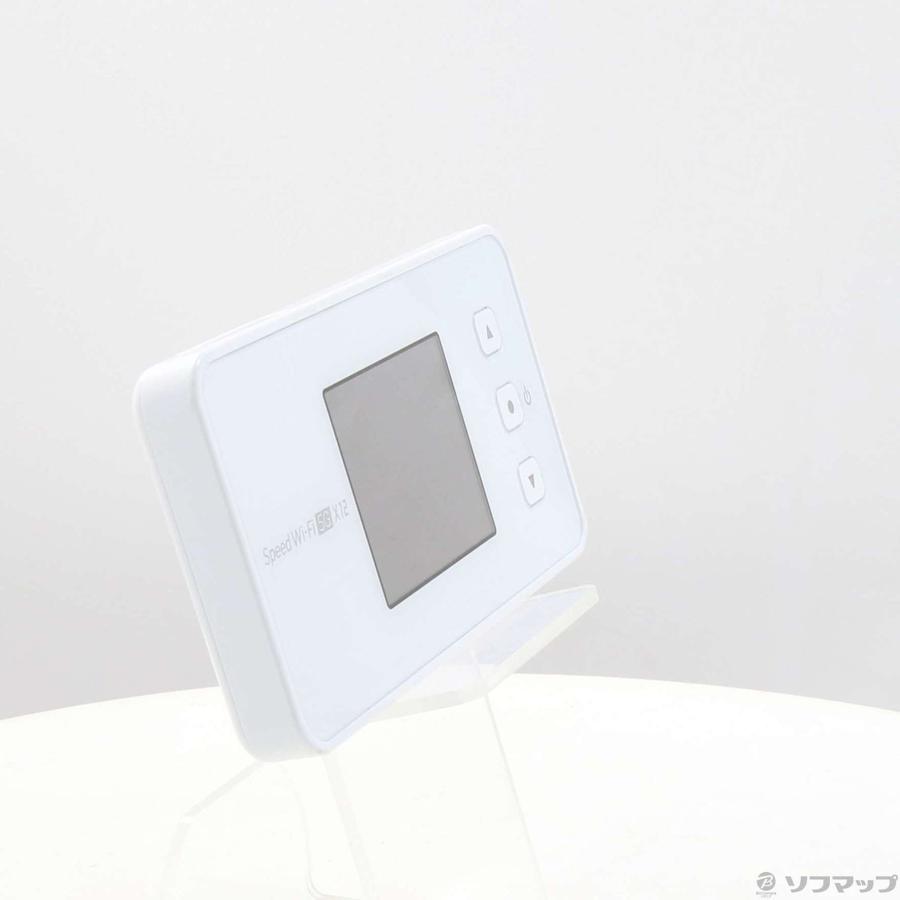 〔中古〕NEC(エヌイーシー)  Speed Wi-Fi 5G X12 NAR03 アイスホワイト SIMフリー |  | 04