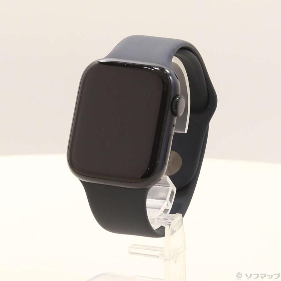 〔中古〕Apple(アップル)  Apple Watch Series 8 GPS 45mm ミッドナイトアルミニウムケース ミッドナイトスポーツバンド | Apple | 01