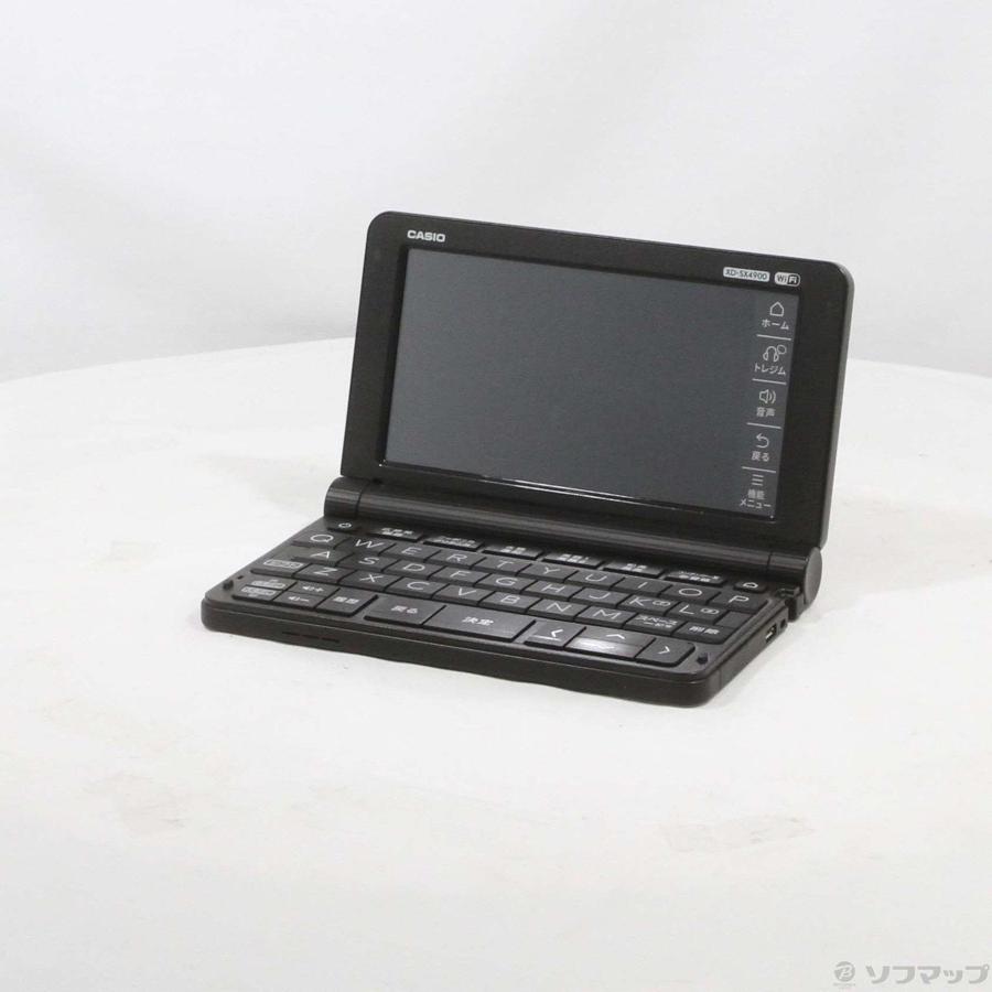 〔中古〕CASIO(カシオ)  EX-word XD-SX4900BK | CASIO | 01