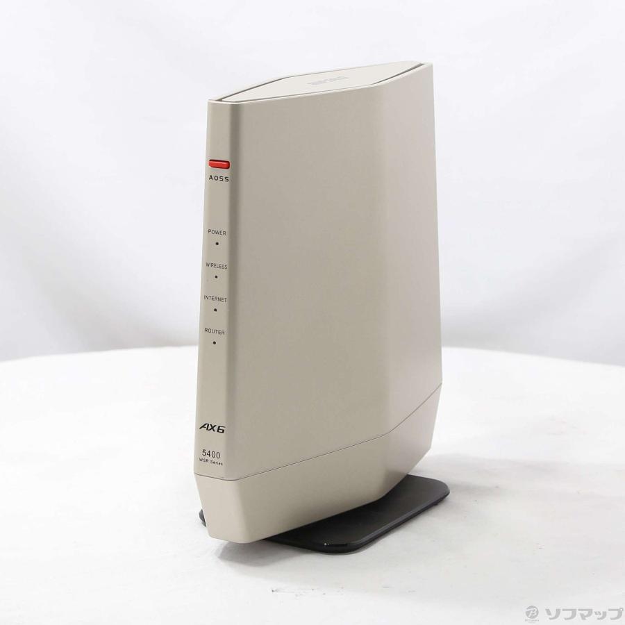 〔中古〕BUFFALO(バッファロー）  WSR-5400AX6／NCG シャンパンゴールド | BUFFALO | 01