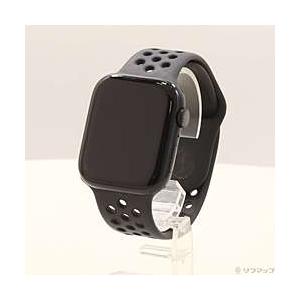 〔中古〕Apple(アップル)  Apple Watch Series 7 Nike GPS 45mm ミッドナイトアルミニウムケース アンスラサイト／ブラックNikeスポーツバンド | Apple
