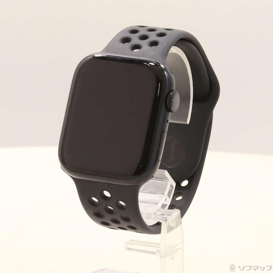 〔中古〕Apple(アップル)  Apple Watch Series 7 Nike GPS 45mm ミッドナイトアルミニウムケース アンスラサイト／ブラックNikeスポーツバンド | Apple | 01