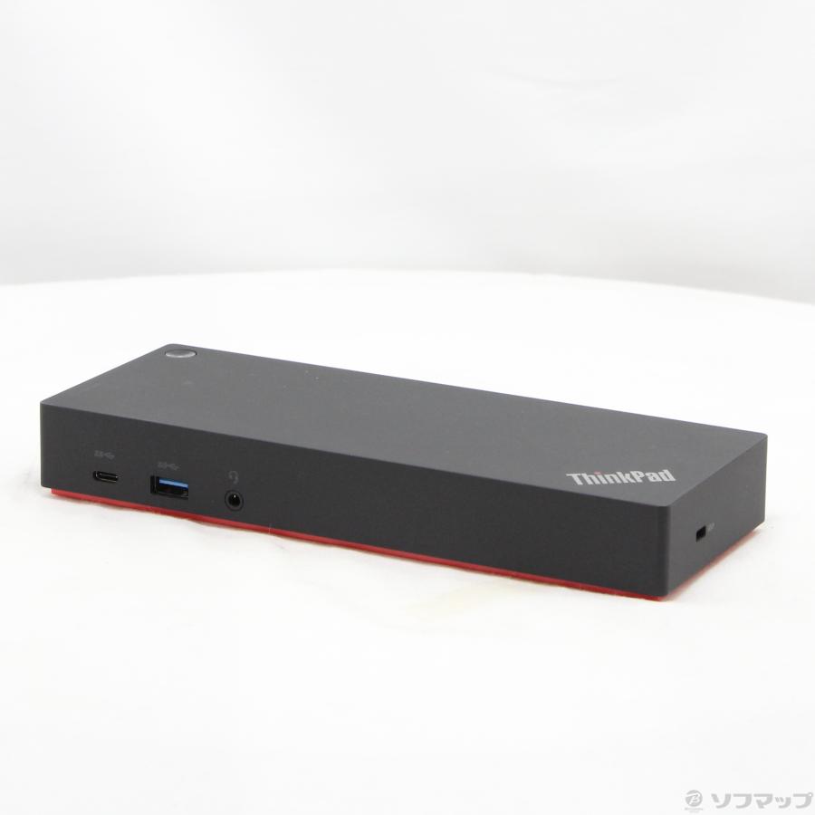 〔中古〕Lenovo(レノボジャパン)  ThinkPad ハイブリッド USB Type-C／USB Type-A ドック 40AF0135JP | Lenovo | 01
