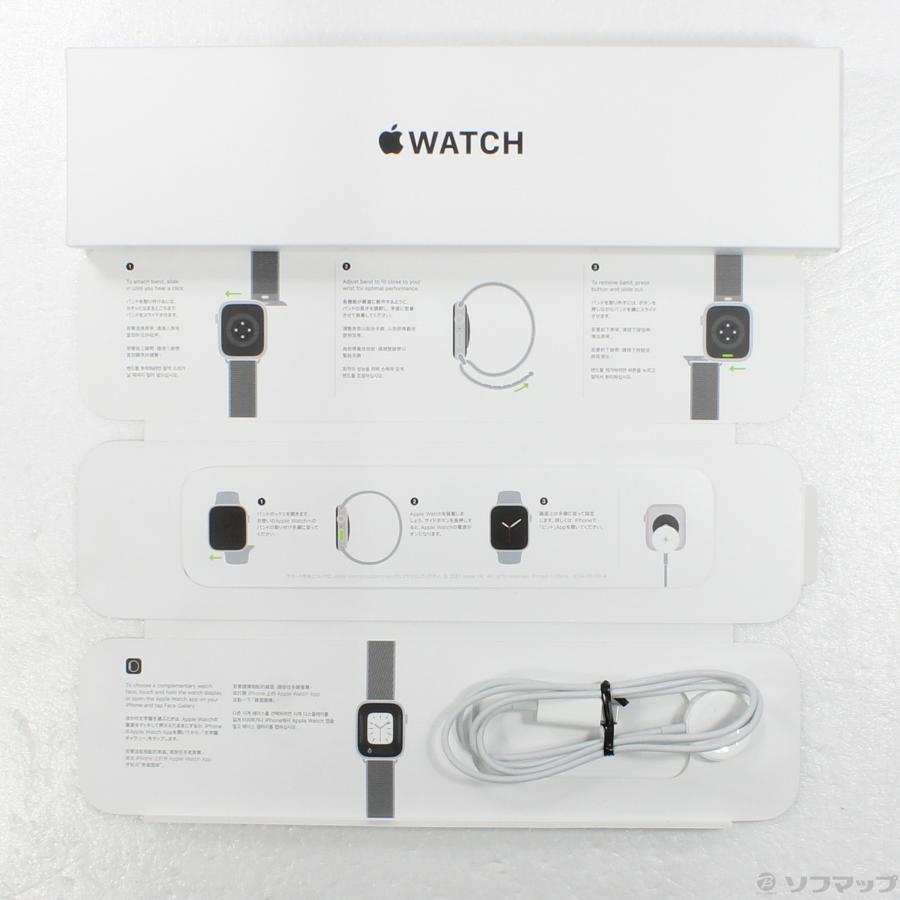〔中古〕Apple(アップル)  Apple Watch SE 第2世代 GPS 44mm ミッドナイトアルミニウムケース ストームブルースポーツループ | Apple | 05