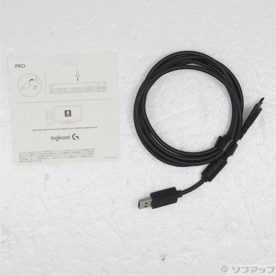 〔中古〕logicool(ロジクール)  ロジクールG PRO ゲーミングキーボード ブラック G-PKB-002CK クリッキー(青軸) | logicool | 05