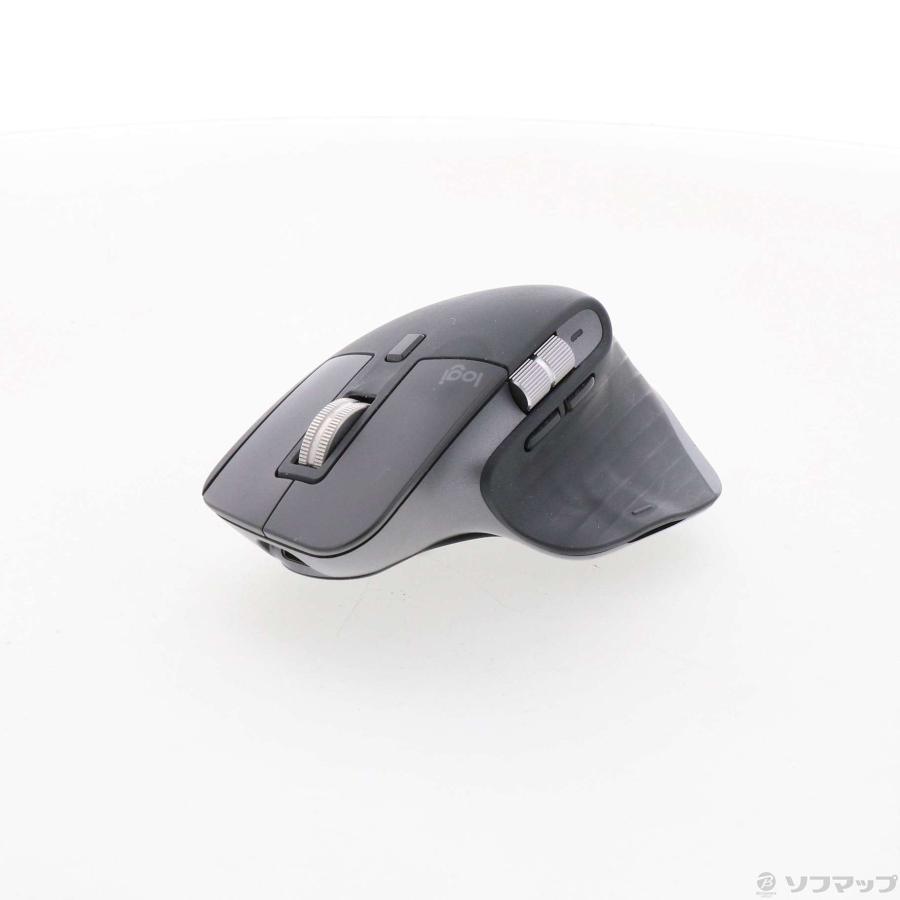 〔中古〕logicool(ロジクール)  MX Master 3S Advanced Wireless Mouse MX2300GR グラファイト | logicool | 01