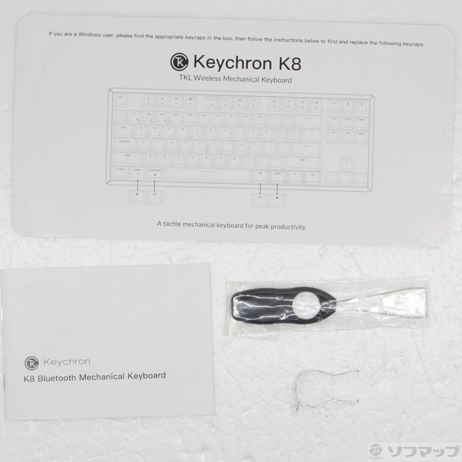 〔中古〕Keychron  Keychron K8 ワイヤレス・メカニカルキーボード 赤軸 |  | 05