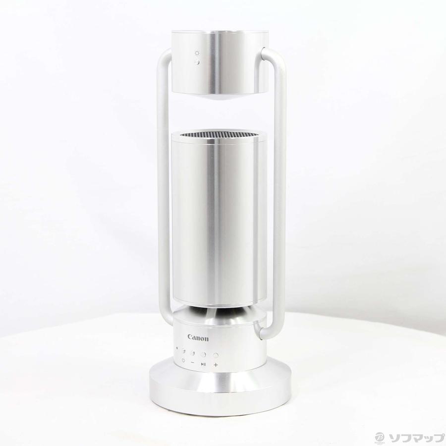 〔中古〕Canon(キヤノン)  〔展示品〕 Light＆Speaker albos シルバー ML-A(SL) | キヤノン | 01
