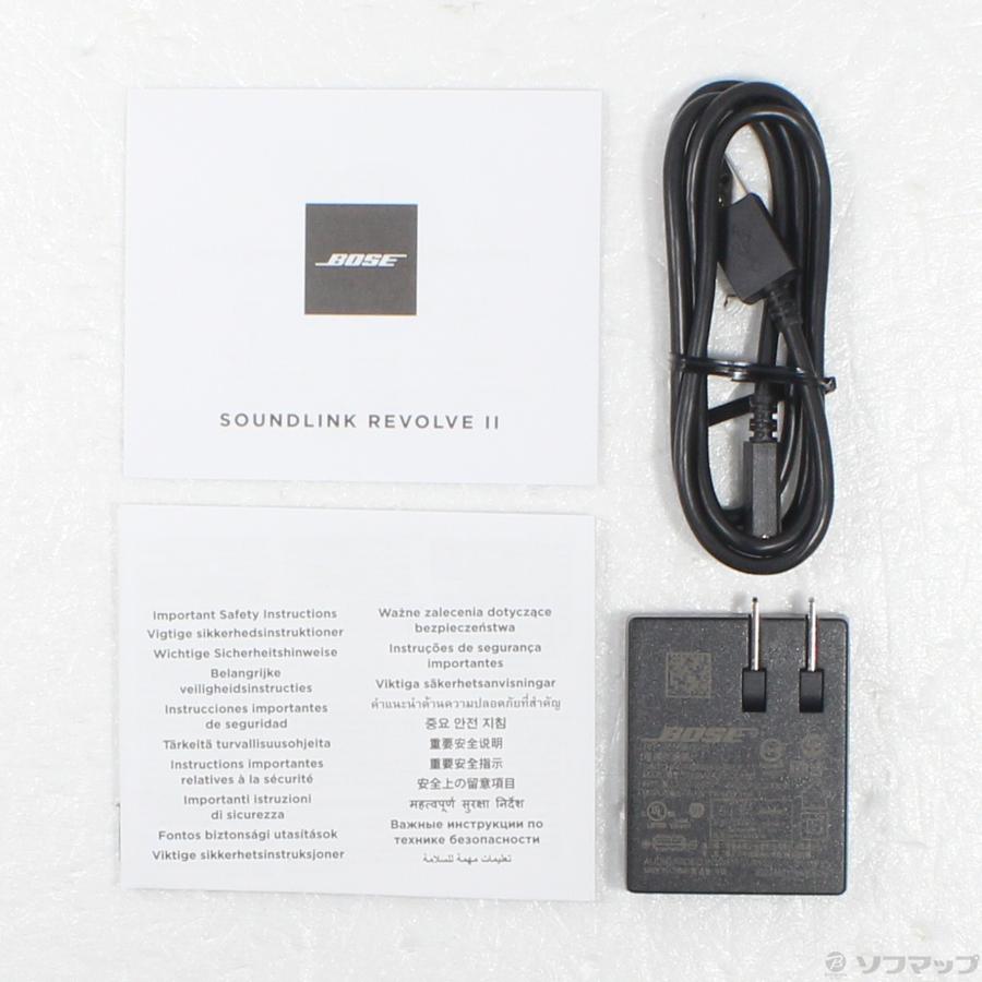 〔中古〕BOSE(ボーズ)  〔展示品〕 Bose SoundLink Revolve II トリプルブラック | BOSE | 05