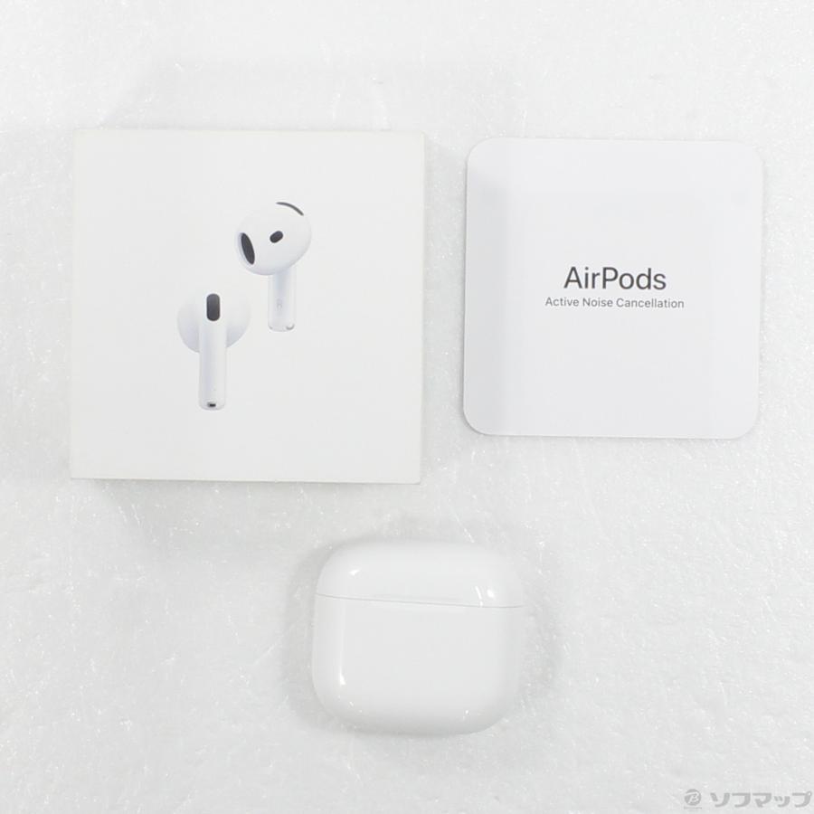 〔中古〕Apple(アップル)  AirPods 4 アクティブノイズキャンセリング搭載 MXP93J／A | Apple | 05