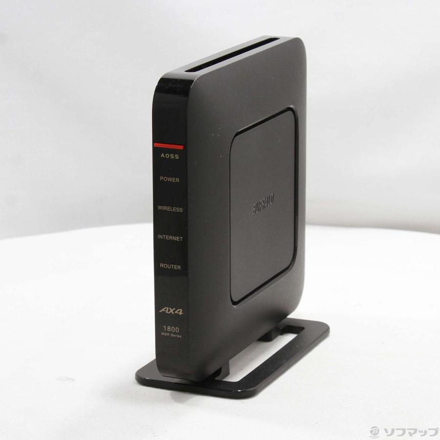 〔中古〕BUFFALO(バッファロー）  WSR-1800AX4S／DBK ブラック | BUFFALO | 01
