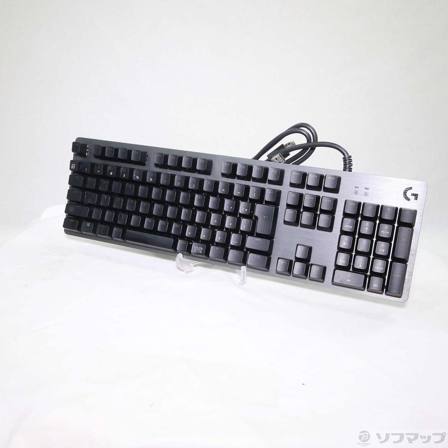 〔中古〕logicool(ロジクール)  G521 Carbon RGBメカニカルゲーミングキーボード リニア 赤軸 | logicool | 01