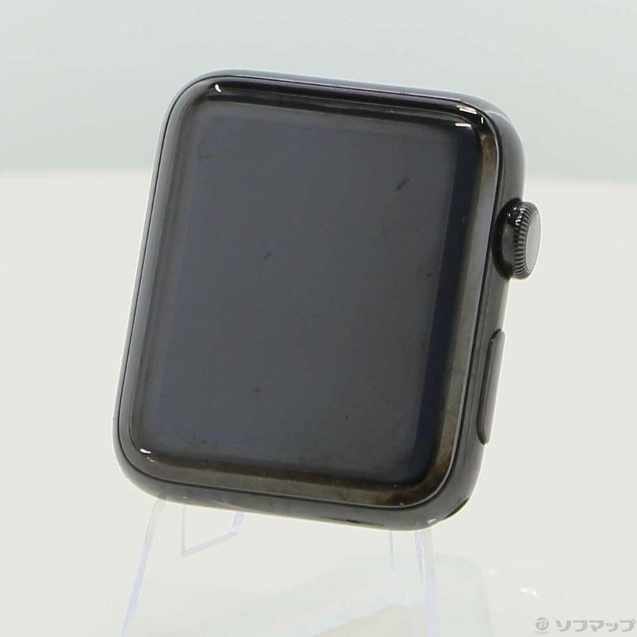 〔中古〕Apple(アップル)  Apple Watch Series 2 42mm スペースブラックステンレススチールケース バンド無し | Apple | 01