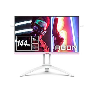 〔中古〕AOC(エーオーシー)  〔展示品〕 AGON AG273FXR／11 ホワイト＆ピンク | 