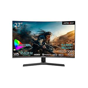 〔中古〕JAPANNEXT  〔展示品〕 JN-27VCG240FHDR-HSP | 