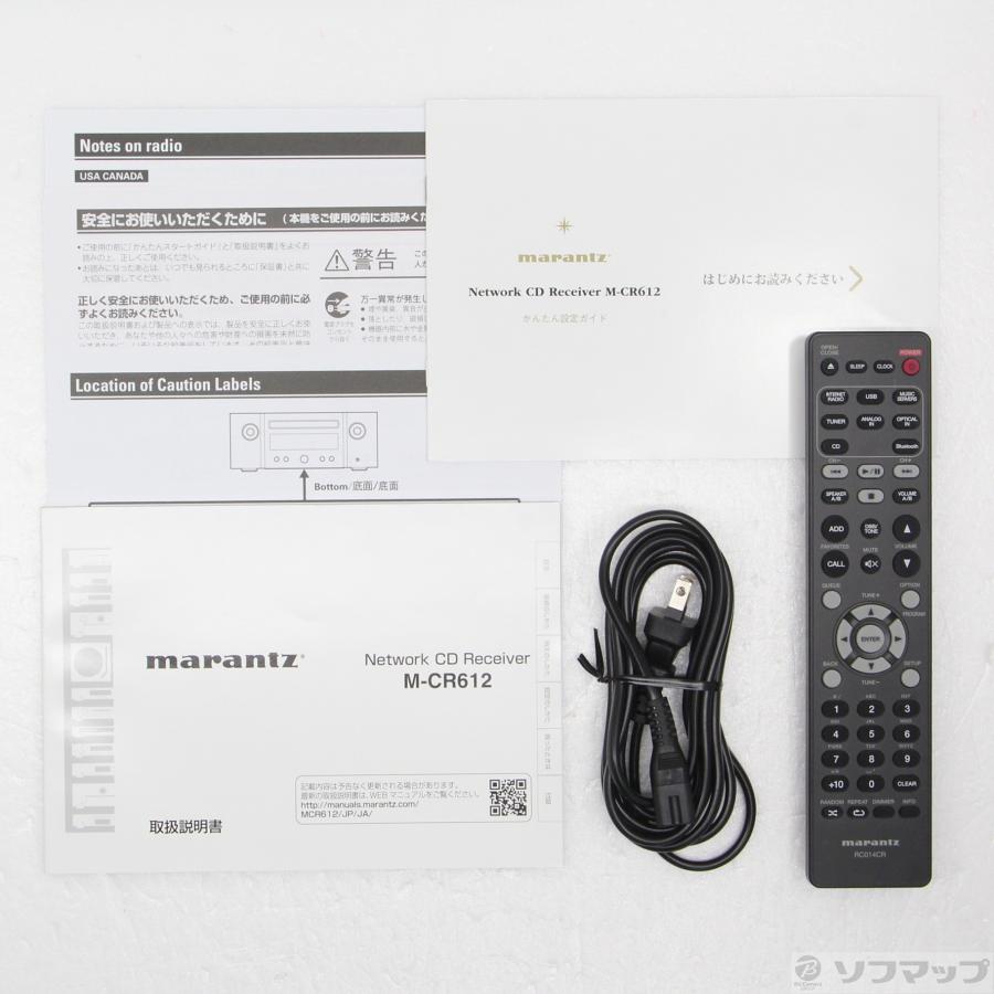 〔中古〕marantz  M-CR612／FB ブラック |  | 05
