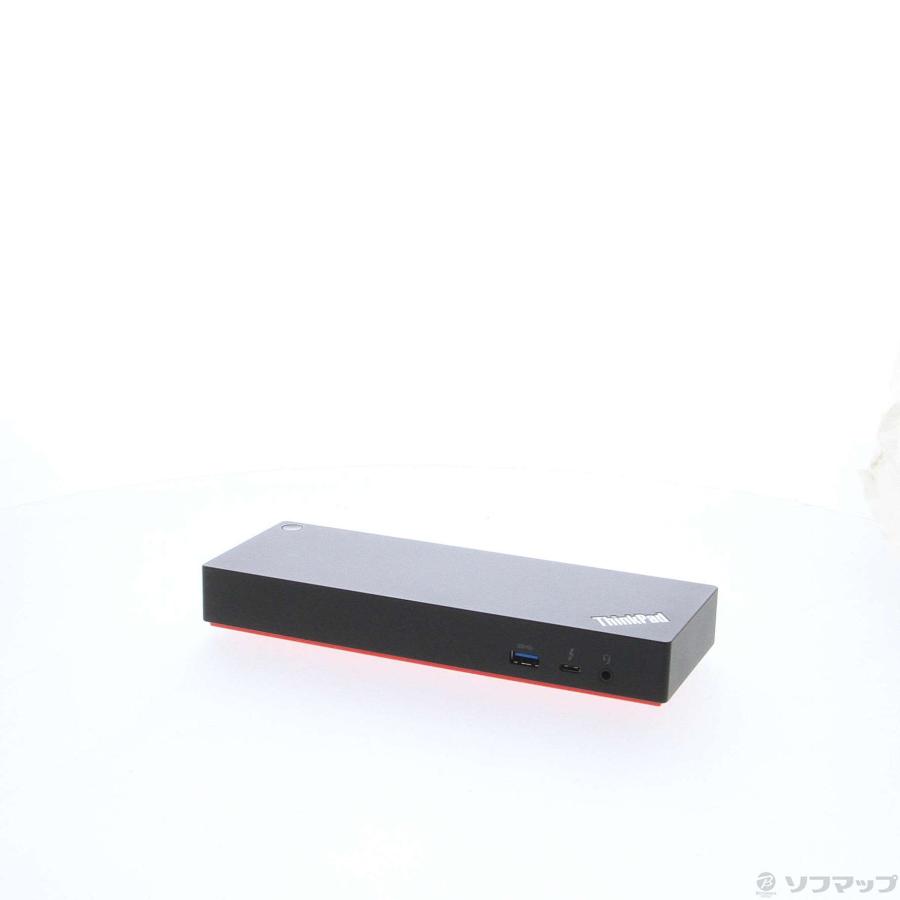 〔中古〕Lenovo(レノボジャパン)  ThinkPad Thunderbolt 3 ドック Gen 2 40AN0135JP | Lenovo | 01