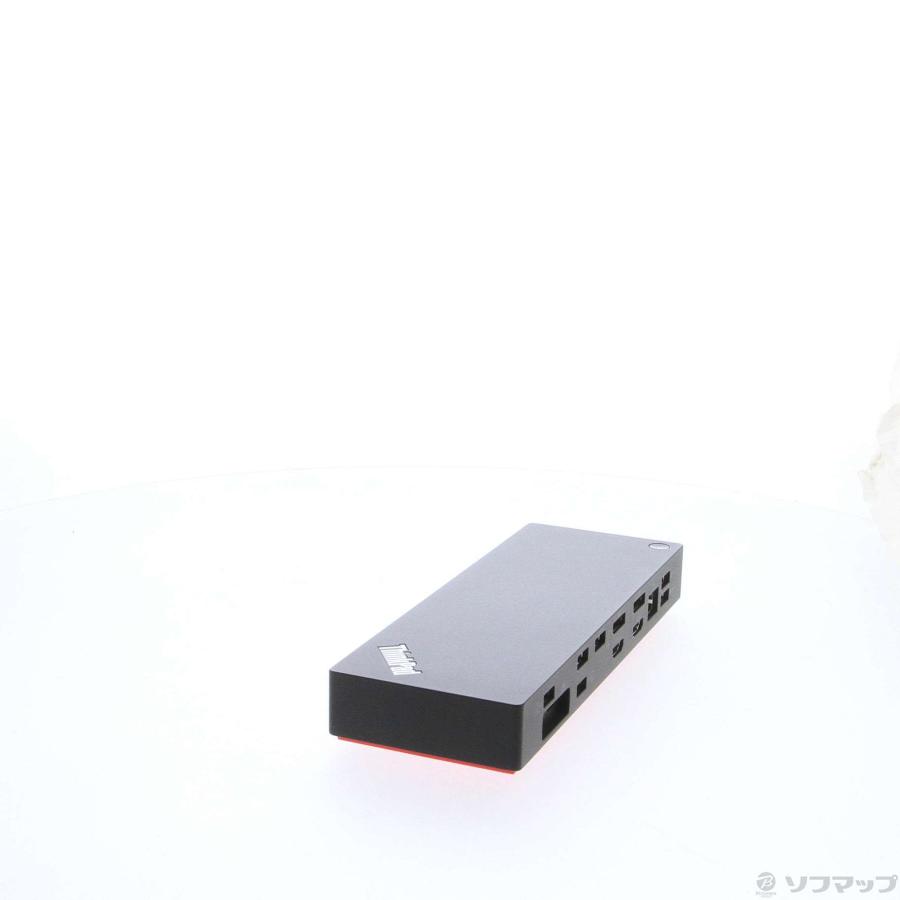 〔中古〕Lenovo(レノボジャパン)  ThinkPad Thunderbolt 3 ドック Gen 2 40AN0135JP | Lenovo | 02