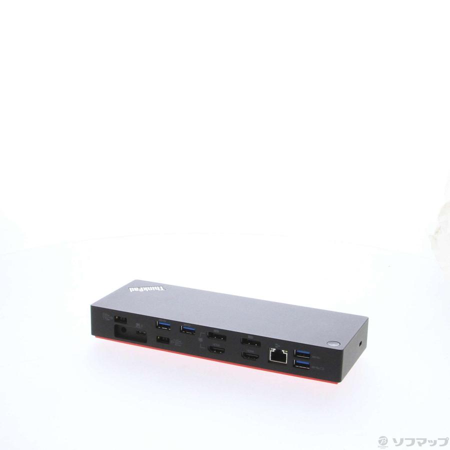 〔中古〕Lenovo(レノボジャパン)  ThinkPad Thunderbolt 3 ドック Gen 2 40AN0135JP | Lenovo | 03