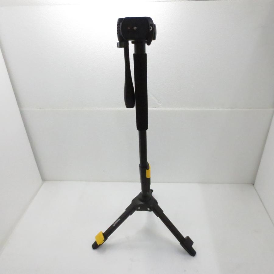 〔中古〕ナショナルジオグラフィック  〔展示品〕 3in1 自立脚付き一脚 NGPM002 [自立式 ／4段 ／3WAY雲台 ／アルミ] |  | 01
