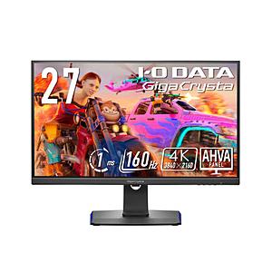 〔中古〕IO DATA(アイオーデータ)  〔展示品〕 GigaCrysta LCD-GCU271HXAB | I-O DATA