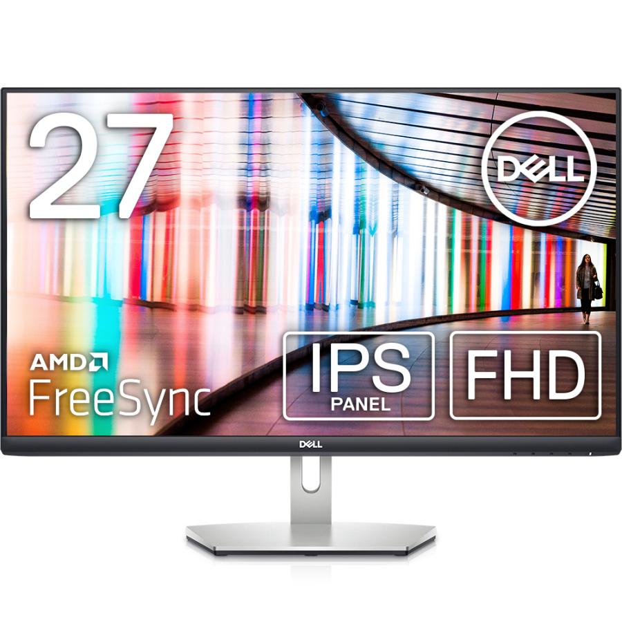 〔中古〕DELL(デル)  〔展示品〕 PCモニター Sシリーズ プラチナシルバー S2721HN-R | DELL | 01