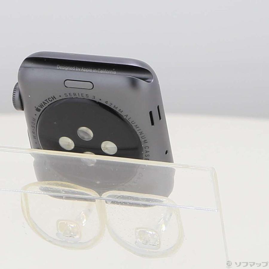 〔中古〕Apple(アップル)  Apple Watch Series 3 GPS 42mm スペースグレイアルミニウムケース バンド無し | Apple | 03