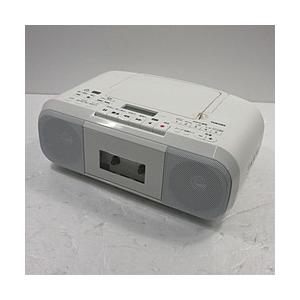 〔中古〕TOSHIBA(東芝)  〔展示品〕 AUREX CDラジカセ TY-CDS9(W) ホワイト | TOSHIBA
