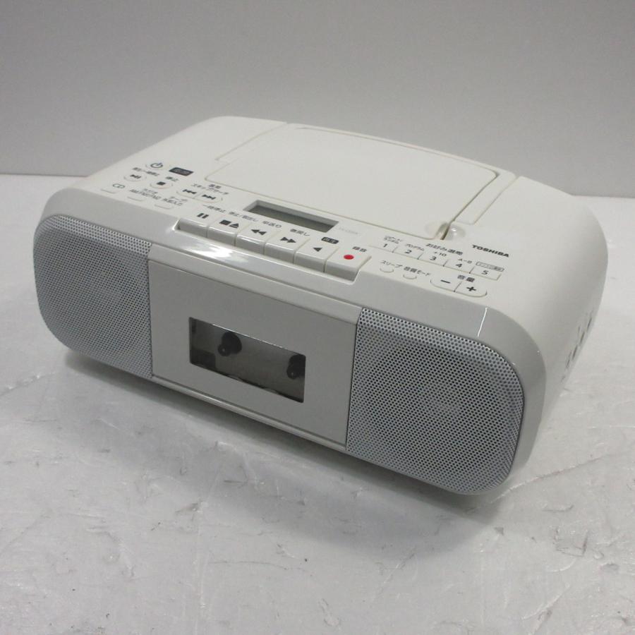〔中古〕TOSHIBA(東芝)  〔展示品〕 AUREX CDラジカセ TY-CDS9(W) ホワイト | TOSHIBA | 01