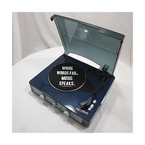 〔中古〕GADHOUSE  〔展示品〕 レコードプレーヤー Brad Retro GAD001004NV ネイビー | 