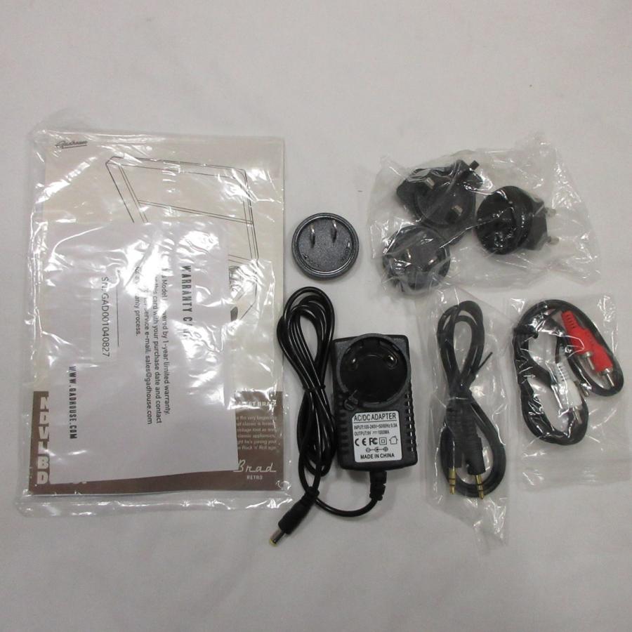〔中古〕GADHOUSE  〔展示品〕 レコードプレーヤー Brad Retro GAD001004NV ネイビー |  | 06
