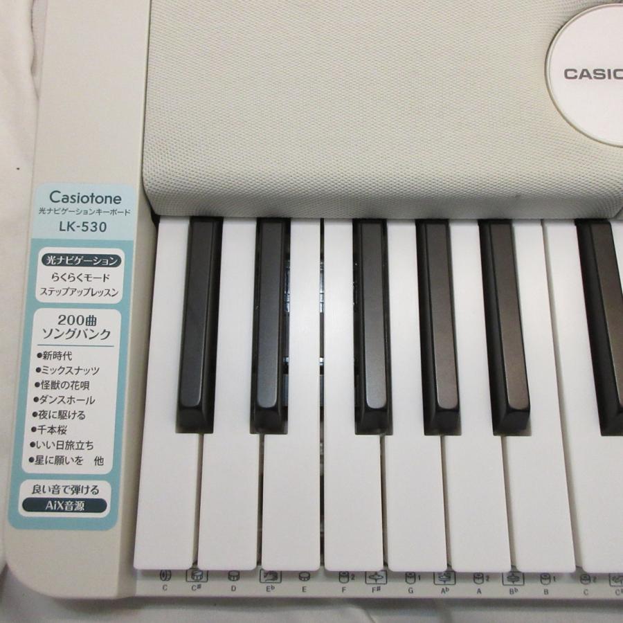 〔中古〕CASIO(カシオ)  〔展示品〕 Casiotone 光ナビゲーションキーボード LK-530 | CASIO | 02