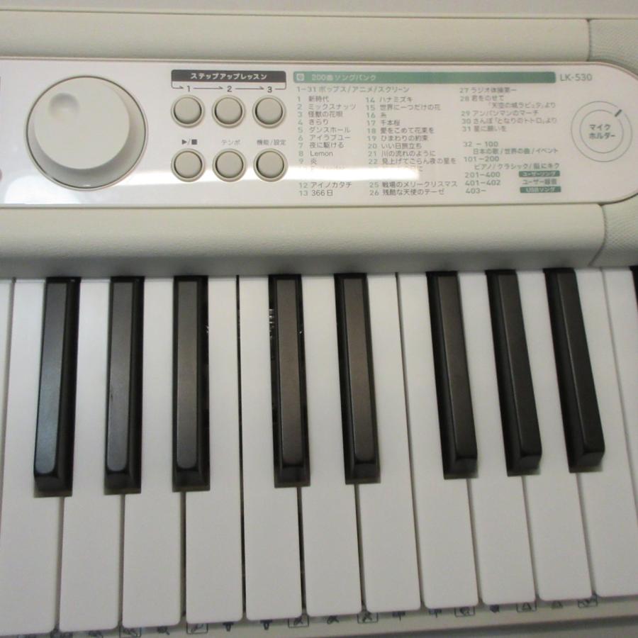 〔中古〕CASIO(カシオ)  〔展示品〕 Casiotone 光ナビゲーションキーボード LK-530 | CASIO | 05