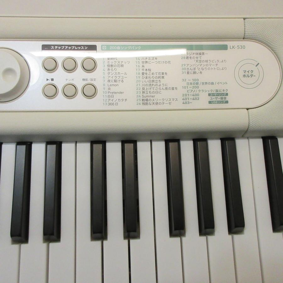 〔中古〕CASIO(カシオ)  〔展示品〕 Casiotone 光ナビゲーションキーボード LK-530 | CASIO | 04
