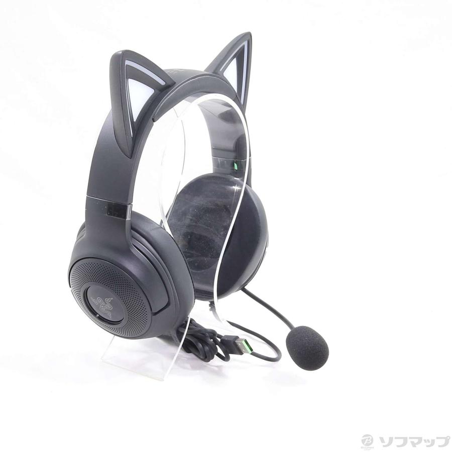 〔中古〕RAZER(レイザー)  Kraken Kitty V2 Black RZ04-04730100-R3M1 | Razer | 04