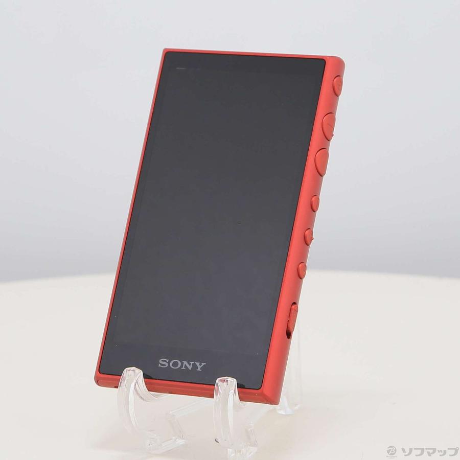 〔中古〕SONY(ソニー)  WALKMAN A100シリーズ メモリ16GB+microSD レッド NW-A105 R | SONY | 01
