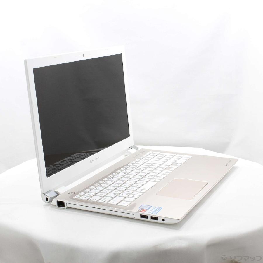 〔中古〕dynabook(ダイナブック)  dynabook T6 P1T6MPEG サテンゴールド 〔Windows 10〕 | dynabook | 04