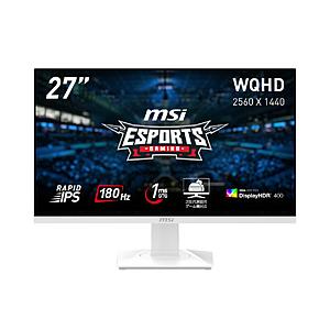 〔中古〕MSI(エムエスアイ)  〔展示品〕 MAG 274QRFW | MSI