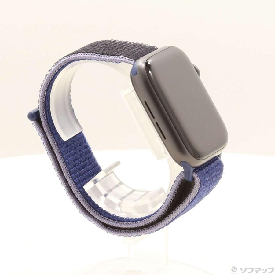 〔中古〕Apple(アップル)  Apple Watch Series 5 GPS 44mm スペースグレイアルミニウムケース ミッドナイトブルースポーツループ | Apple | 04
