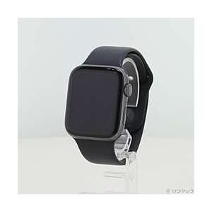 〔中古〕Apple(アップル)  Apple Watch Series 4 GPS 44mm スペースグレイアルミニウムケース ブラックスポーツバンド | Apple