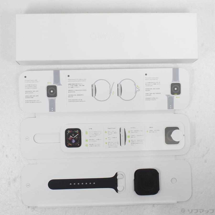 〔中古〕Apple(アップル)  Apple Watch Series 4 GPS 44mm スペースグレイアルミニウムケース ブラックスポーツバンド | Apple | 05
