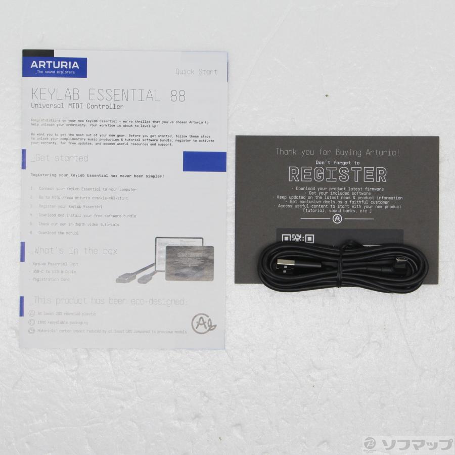 〔中古〕ARTURIA(アートリア)  KeyLab Essential 88 mk3 Black |  | 05
