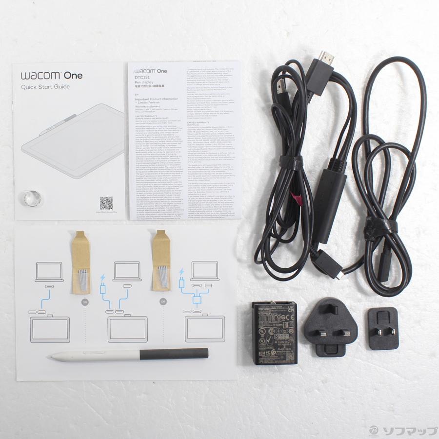 〔中古〕WACOM(ワコム)  〔展示品〕 Wacom One 12 DTC121W4D | wacom | 05