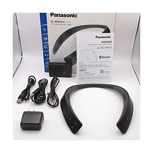 〔中古〕Panasonic(パナソニック)  〔展示品〕 SC-WN10-K ワイヤレスネックスピーカー ブラック | Panasonic