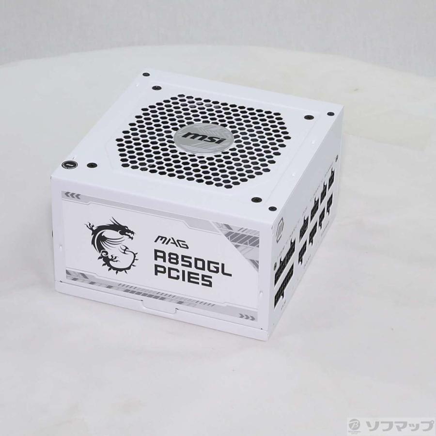〔中古〕MSI(エムエスアイ)  MAG A850GL PCIE5 WHITE | MSI | 02