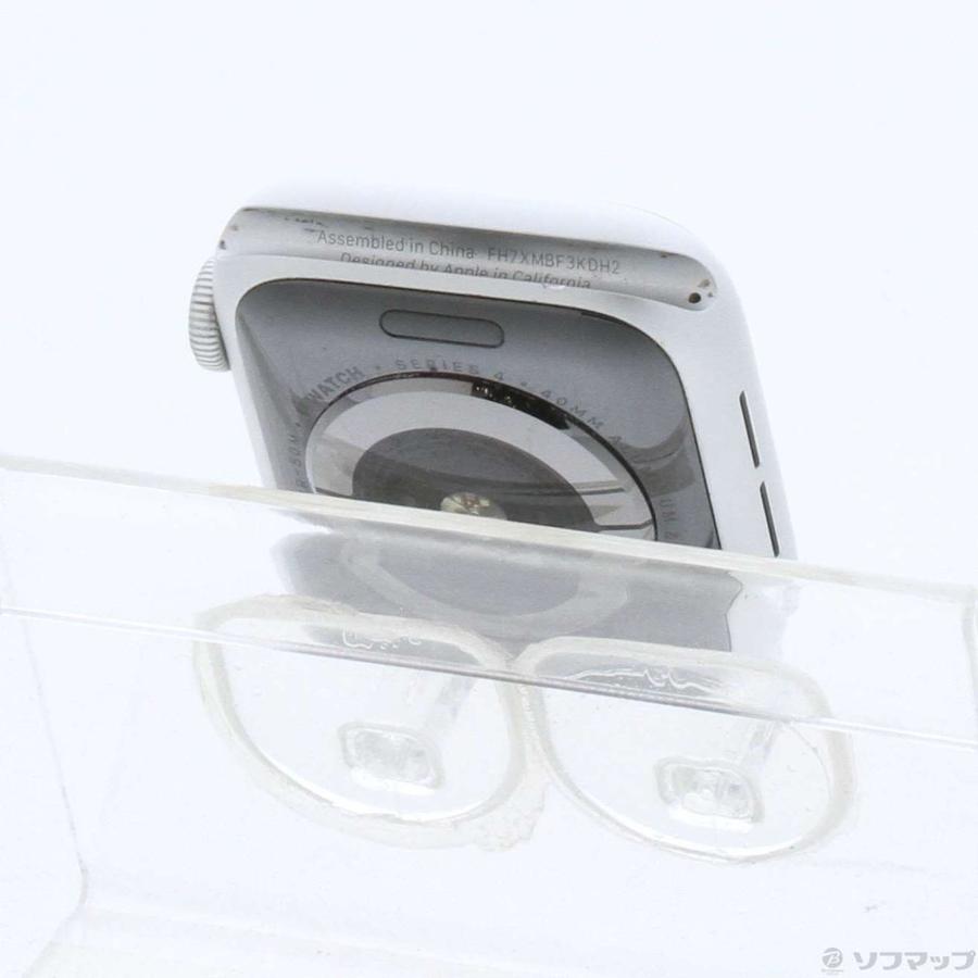 〔中古〕Apple(アップル)  Apple Watch Series 4 GPS 40mm シルバーアルミニウムケース バンド無し | Apple | 03